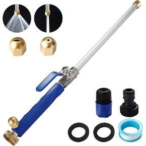 Upgraded Jet Nozzle for Garden Hose Power Washer Wand Hydro Jet High Pressure Washer Tools with 2 Different Nozzles and Hose Quick Connectors in Saudi Arabia