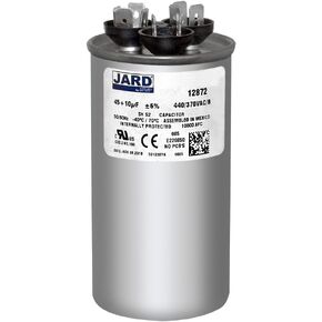 Compatible Replacement for Lennox 89M83 - Dual Capacitor 45+10 MFD 440 VAC in Saudi Arabia