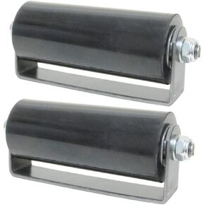 6" Sliding Gate Guide Roller Hard Rubber Roller with Removable Axle Bolt Pair #PGS18 in Saudi Arabia