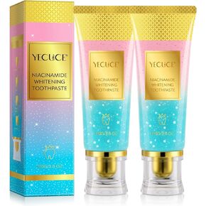 Niacinamide Whitening Toothpaste, Complete Care Toothpaste，Remove Tartar,Remove Tooth Stains,Protects Tooth Enamel,Fresh Breath,3.8oz (Pack of 1) in Kuwait