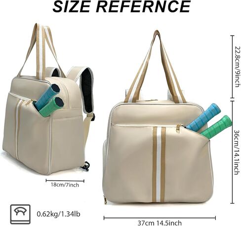 Pickleball Bag, Pickleball Backpack for Women & Men, Pickleball Tote Bag with Shoes Compartment in Saudi Arabia