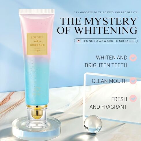 Niacinamide Whitening Toothpaste,Remove Tooth Stains,Improves Gum Health Fresh Breath 3.53 oz/ 100g (1) in Saudi Arabia
