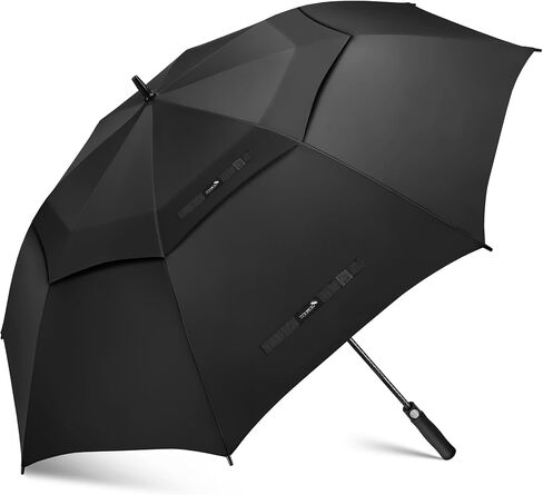 ZOMAKE 62/68 Inch Golf Umbrella Extra Large Oversized Umbrella Windproof Automatic Open with Double Canopy Vented for Rain in Saudi Arabia