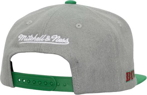 Mitchell & Ness Milwaukee Bucks Hardwood Classics Melt Stitch Cap Snapback Grey in Saudi Arabia