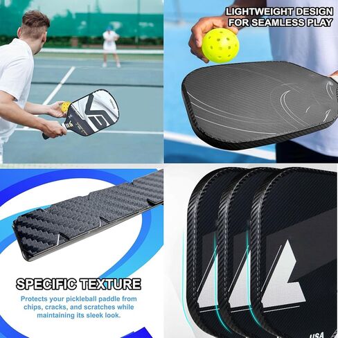 شريط واقي حافة مخلل من 3 عبوات-حماية متعددة السطح لحافة المجاذيف-ملائمة منحنية خالية من التجاعيد مع دعم لاصق متين in Kuwait