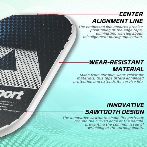 شريط واقي حافة مخلل من 3 عبوات-حماية متعددة السطح لحافة المجاذيف-ملائمة منحنية خالية من التجاعيد مع دعم لاصق متين in Kuwait