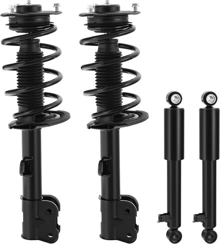 AutoSaver88 Front Complete Struts الصدمات وتجميع الربيع لفائف متوافقة مع طيار 2016-2022 in Saudi Arabia