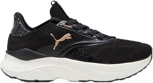 PUMA Womens Softride قد يكون الحد الأدنى من أحذية الأحذية الرياضية النمر - الأسود - الحجم 8 م in Saudi Arabia
