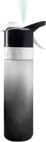 زجاجة مياه رياضية Wesoke مع ضباب رذاذ ، زجاجة ماء من Tritan Plastic Free Tritan ، و 650 مل من مياه الشرب زجاجة ماء مقاومة للتسرب. in Kuwait