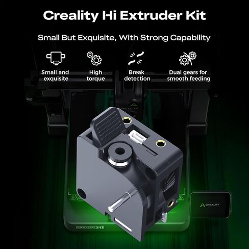 CREALITY HI Prouder Original for Hi 3D Printer Dual-Gear Drive 6.25: 1 نسبة تروس 80n Max Force Cutter و Filament Sensor مستقر الدقة متعددة الألوان in Kuwait