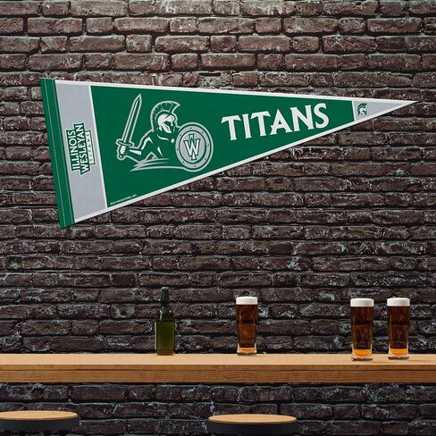 Rico Industries NCAA Illinois Wesleyan Titans 12 "× 30" in Saudi Arabia