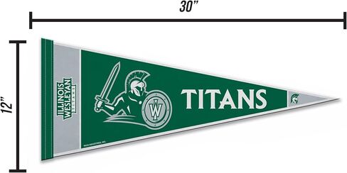 Rico Industries NCAA Illinois Wesleyan Titans 12 "× 30" in Saudi Arabia