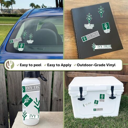 Desert Cactus Ivy Tech Community College of Indiana Eagles ITC Vinyl Scals Laptop Water Bottle Scrapbook T2 (Type 2) in Saudi Arabia