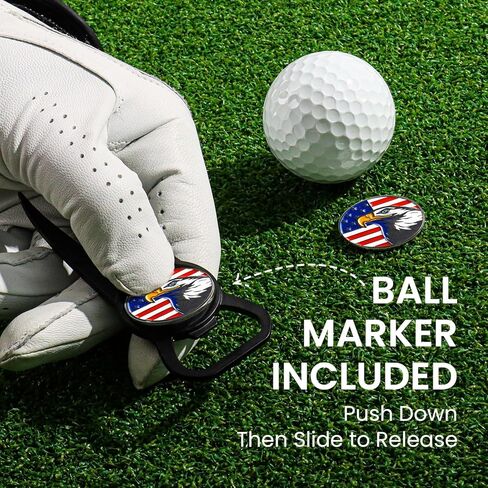 Finger Ten Golf Divot Tool و Ball Marker 7-in-1 Pack 2 Pack ، أدوات قبضة جلدية متميزة مع مقطع حزام ، Tee ، Club Groove Cleaner ، فتحة الزجاجة ، دليل محاذاة وضع in Saudi Arabia