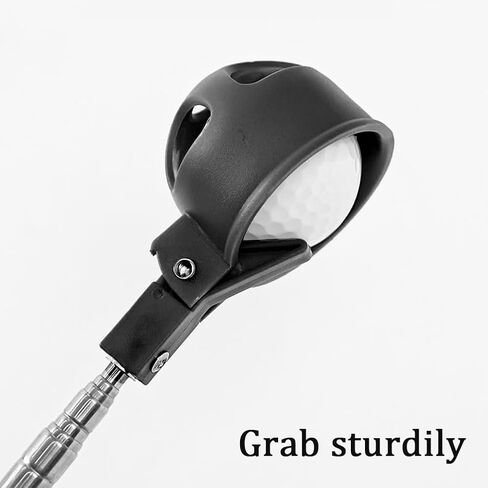 Kakalote Golf Ball Retriever, Portable Telescopic Scoop Saver Pick Up Golf Ball Grabber Pick Up with Locking Clip in Saudi Arabia
