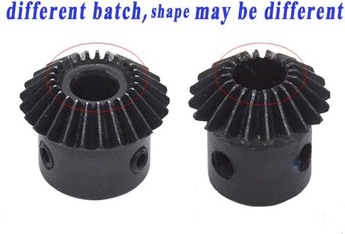 Motor Bevel Gear 1.0 Mod 20 Tooth 90 ° Bore 8mm Bevel Gear X1PCS (Bore: 8mm) in Kuwait