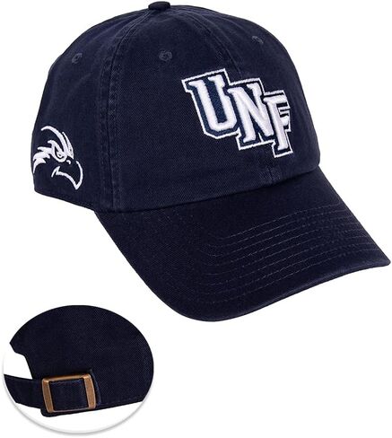 Desert Cactus University of North Florida Baseball Hat UNF Ospreys Brimmed Embroirderd Hats Cap Adjustable Cloth Strap Adult (Style C) Blue in Saudi Arabia