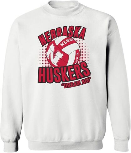 CornBorn Choose Your Design - Nebraska Volleyball Crewneck Sweatshirts in Saudi Arabia