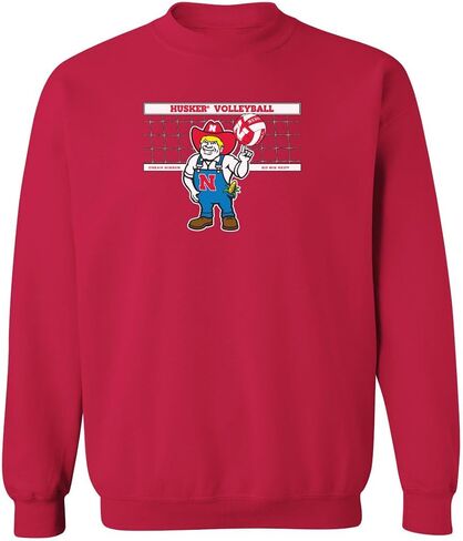 CornBorn Choose Your Design - Nebraska Volleyball Crewneck Sweatshirts in Saudi Arabia