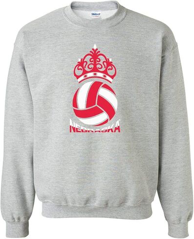 CornBorn Choose Your Design - Nebraska Volleyball Crewneck Sweatshirts in Saudi Arabia
