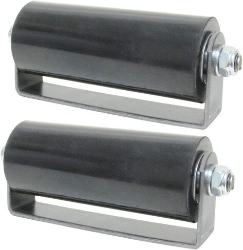 6" Sliding Gate Guide Roller Hard Rubber Roller with Removable Axle Bolt Pair #PGS18 in Saudi Arabia
