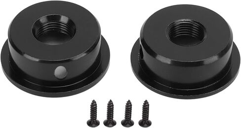 TL Cover Electric Guitar Jack Cover 2pcs ، صفيحة Jack electrosocket مع مسامير تركيب للجيتار الكهربائي Telecasters Sportinggoods إكسسوارات الغيتار الكهربائي (Black¡ê؟ in Kuwait