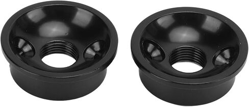 TL Cover Electric Guitar Jack Cover 2pcs ، صفيحة Jack electrosocket مع مسامير تركيب للجيتار الكهربائي Telecasters Sportinggoods إكسسوارات الغيتار الكهربائي (Black¡ê؟ in Kuwait