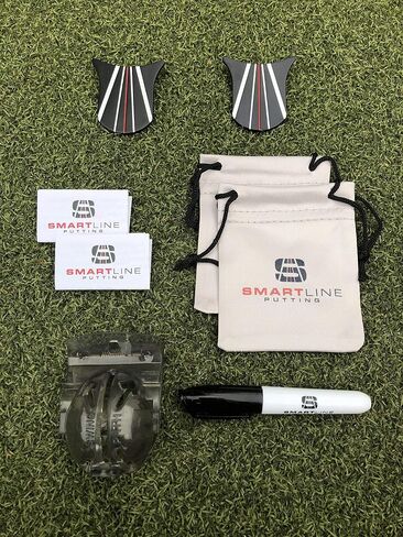 SmartLine Golf Ball Marker | Developed by PGA Teaching Pro to Make More Putts | Includes Instructional Videos with Purchase in Saudi Arabia