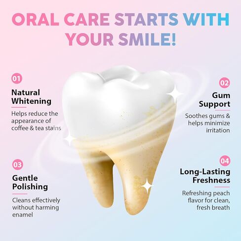 Niacinamide Whitening Toothpaste, Complete Care Toothpaste，Remove Tartar,Remove Tooth Stains,Protects Tooth Enamel,Fresh Breath,3.8oz (Pack of 1) in Kuwait