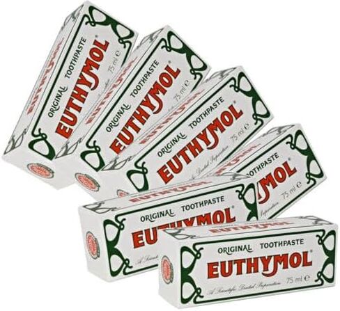 e uthymol معجون الأسنان الأصلي 75 مل من 6 in Kuwait