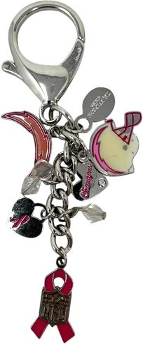 Pro Specialities Group NFL Logo Pink Ribbon Charm Cluster Clestr in Saudi Arabia