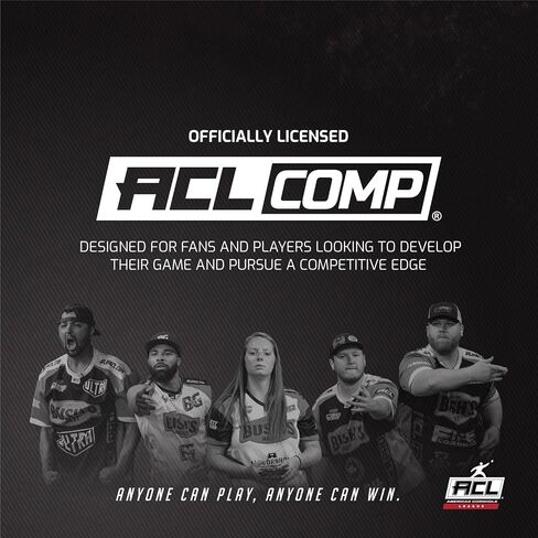 ACL COMP Officially Licensed Cornhole Bags - Dual Fabric - Dual Speed - DFR Pellet Filler - 6"x6" 16oz - Premium Carry Case - ACL COMP Certified for Competitive Play in Saudi Arabia