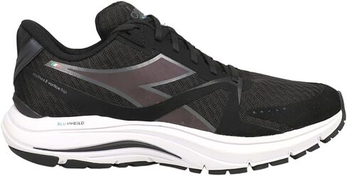 Diadora Mens Mythos Blushield 8 Vortice Hip Running Sneakers Shoes - Black in Saudi Arabia