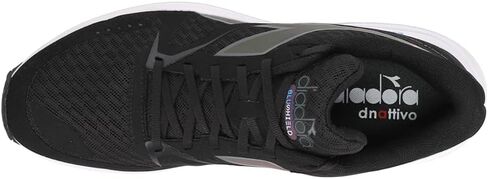 Diadora Mens Mythos Blushield 8 Vortice Hip Running Sneakers Shoes - Black in Saudi Arabia