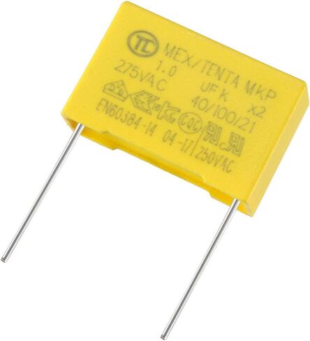 uxcell Safety Capacitor Polypropylene Film 1uF 275VAC X2 MKP 5 Pcs in Saudi Arabia