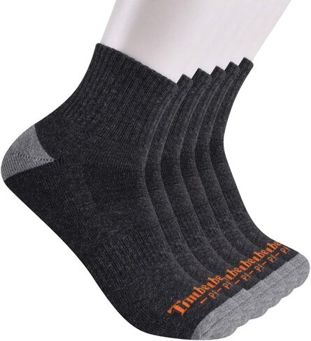 Timberland PRO mens 6-pack Quarter Socks in Saudi Arabia