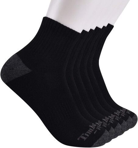 Timberland PRO mens 6-pack Quarter Socks in Saudi Arabia