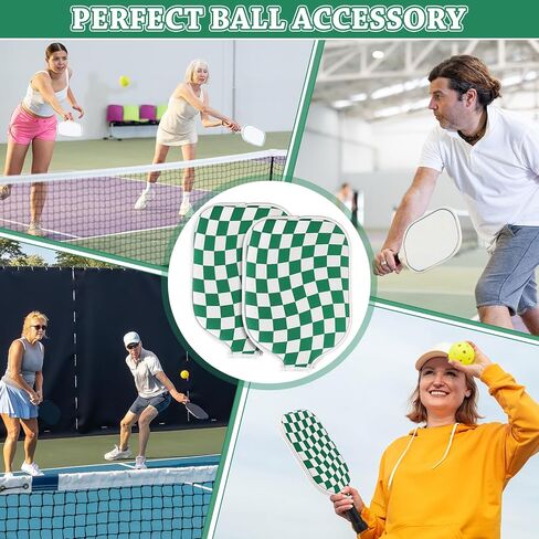 2 PCS Paddle Cover متوافق مع غلاف مجداف المخلل Neoprene غلاف مضرب النيوبرين مع سحاب ، 11.81 × 8.66 بوصة متوافقة مع أغطية حماية كرة المخللة للرجال النساء in Saudi Arabia