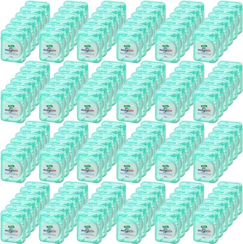 Geiserairailie 72 Pack Dental Lwors Bulk 50m كل النعناع رعاية الفم للأسنان للأسنان وحماية اللثة (Mint Green) in Kuwait