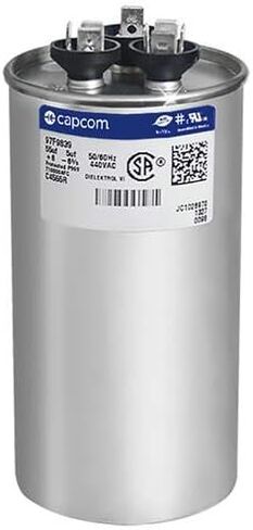 97F9839 55 + 5 UF MFD 440 VALT VAC - بديل ROUND RUN CAPACITOR بواسطة CAPCOM in Saudi Arabia
