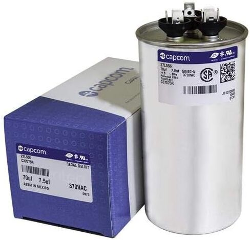 70 + 7.5 UF MFD 370 VAC استبدال الجولة الجولة المكثف # C37075R 27L556 in Saudi Arabia
