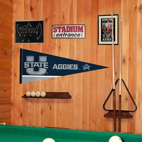 أعلام الكلية و Banners Co. Utah State Aggies Logo Belnant in Kuwait