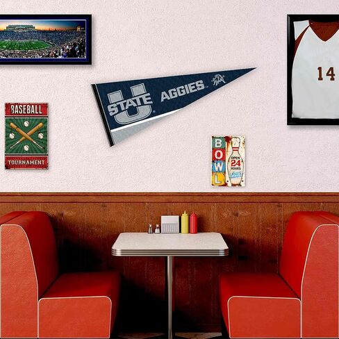 أعلام الكلية و Banners Co. Utah State Aggies Logo Belnant in Kuwait