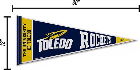 Rico Industries NCAA Toledo Rockets 12 "× 30" in Kuwait