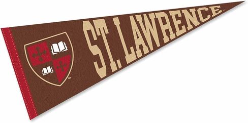 College Flags & Banners Co. St. Lawrence Saints Wordmark Logo Pennant Flag in Saudi Arabia