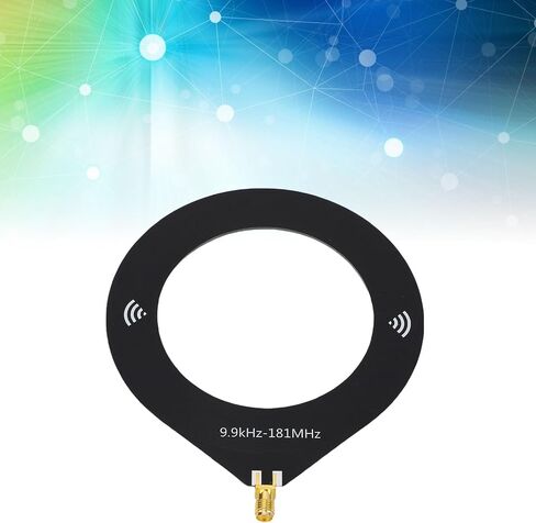 Diyeeni BB Antenna Portable Antennae 9.9kHz to 181MHz SMA Connector, Ideal for Camping Outdoor Use, Mini Antenna (Female Screw Needle, Male Connector) in Saudi Arabia