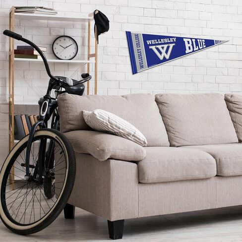 Rico Industries NCAA Wellesley Blue 12 "× 30" in Kuwait