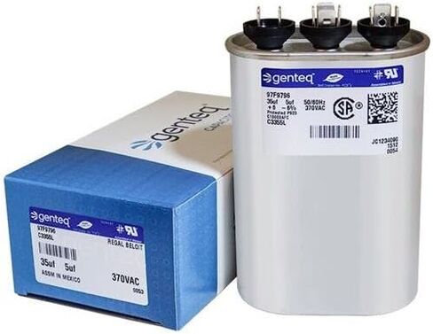 المريخ 12072-35 + 5 UF MFD X 370 VAC Genteq استبدال المكثف المزدوج OVAL # C3355L / 97F9796 in Saudi Arabia