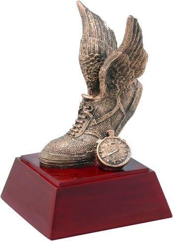 Decade Awards Track Trophy- 4 Inch Tall | Engraved Track Team Award - Customize Now in Saudi Arabia