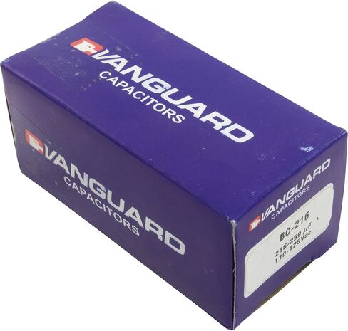 Vanguard Start مكثف ، 216-259 MFD ، 115V ، 1-7/16 "× 2-3/4" in Saudi Arabia